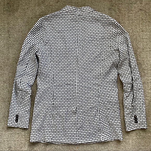 A/X ARMANI EXCHANGE Black + White Blazer - Picture 4 of 4